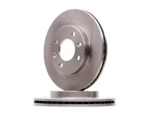 Image of RIDEX Brake disc RENAULT,NISSAN,ALFA ROMEO 82B0042 4020600Q0D,4020600QAJ,7700756572 Brake rotor,Brake discs,Brake rotors 7701204286