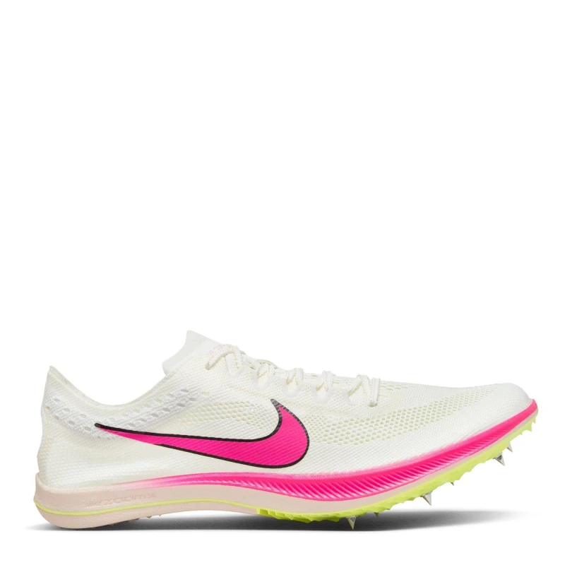 Image of Nike ZoomX Dragonfly Athletics Distance Spikes Sail/Pink unisex 10.5 (45.5)