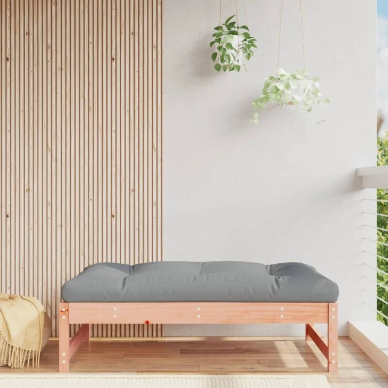 Image of VIDAXL Garden Footstool 120x80cm Solid Wood Douglas Vidaxl 8720845803179