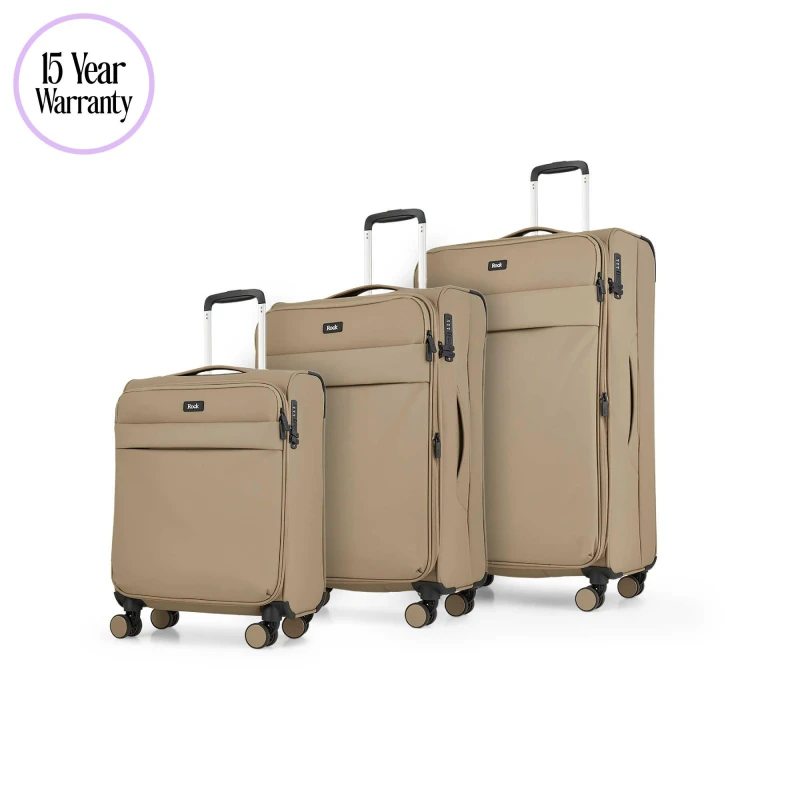 Image of Rock Rock Harper Suitcase Beige Beige unisex Cabin