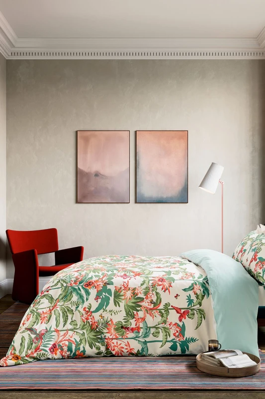 Image of Ted Baker 'Rhapsody' Cotton Duvet Cover Set Size: Super King Multi Super King Unisex 5016709715690