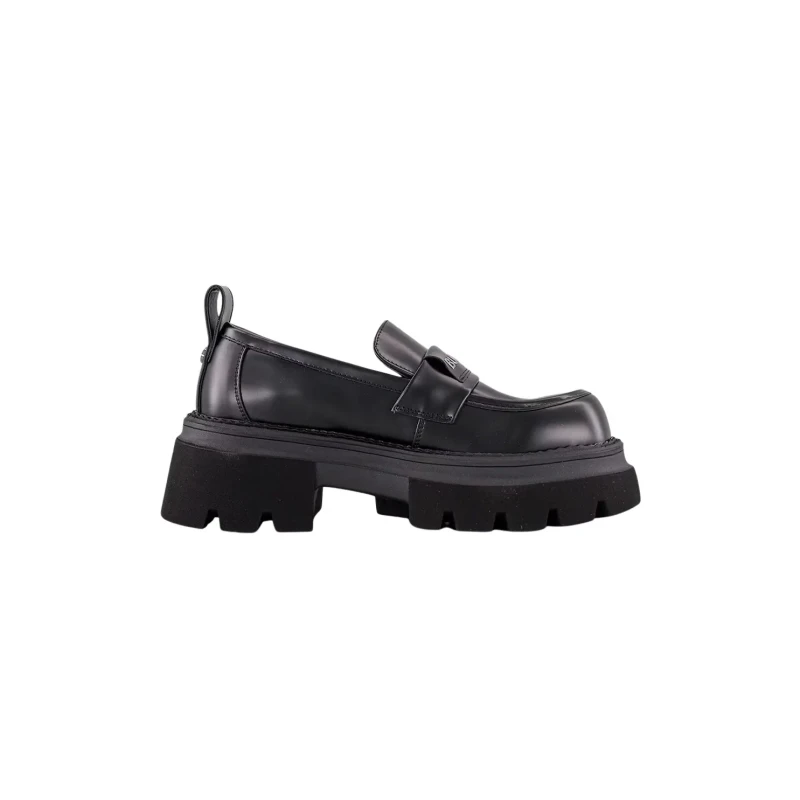 Image of Buffalo Womens moccasins Buffalo Mave Loafer Noir Female 39