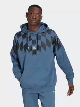 Image of Adidas Originals Football Hoody, Wonste, Male, Hoodies, HK7356