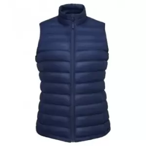 Image of SOLS Womens/Ladies Wilson Lightweight Padded Bodywarmer (XL) (French Navy)