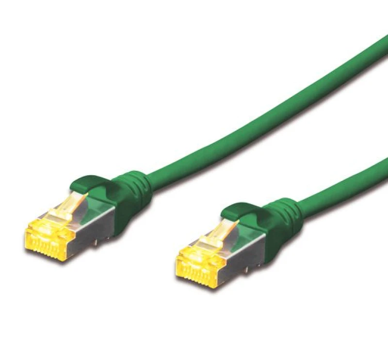 Image of FDL 1M CAT.6a 10GB S-FTP LSZH PATCH CABLE - GREEN