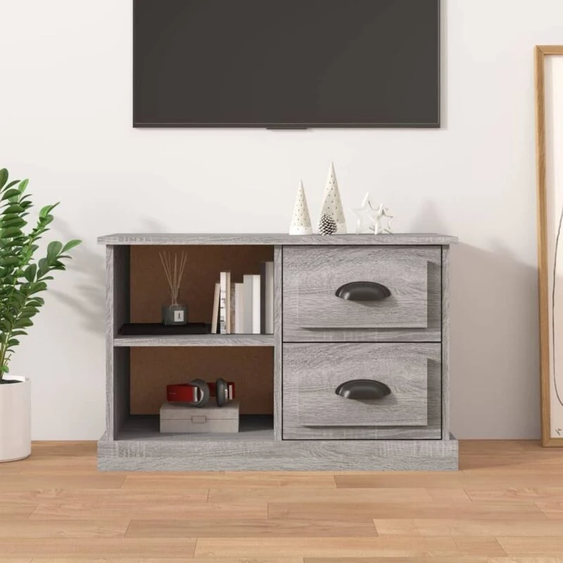 Image of VIDAXL TV Cabinet Grey Sonoma 73x35.5x47.5cm Engineered Wood Vidaxl 8720845790646
