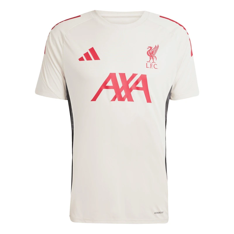 Image of adidas Liverpool Training Shirt 2025 2026 Adults White male XL