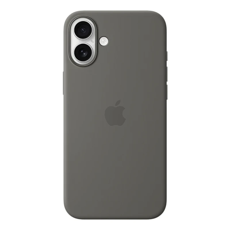 Image of Apple iPhone 16 Plus Silicone Case with MagSafe for iPhone 16 Plus - Stone Grey