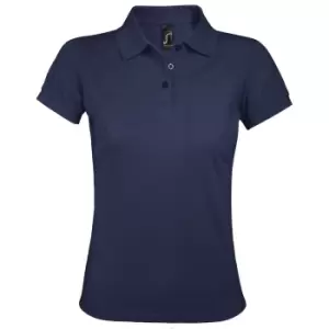 Image of SOLs Womens/Ladies Prime Pique Polo Shirt (XL) (French Navy)