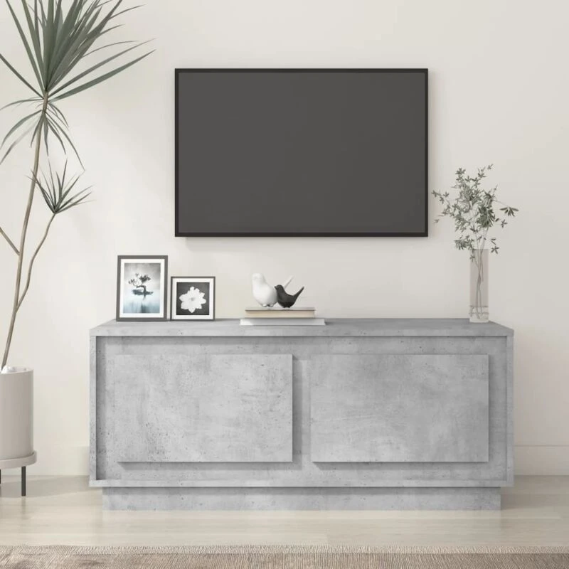 Image of VIDAXL Coffee Table Concrete Grey 102x50x44cm Engineered Wood Vidaxl 8720845794620