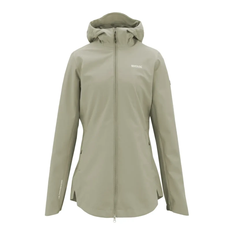 Image of Womens waterproof jacket Regatta Natalina Marron Female 36