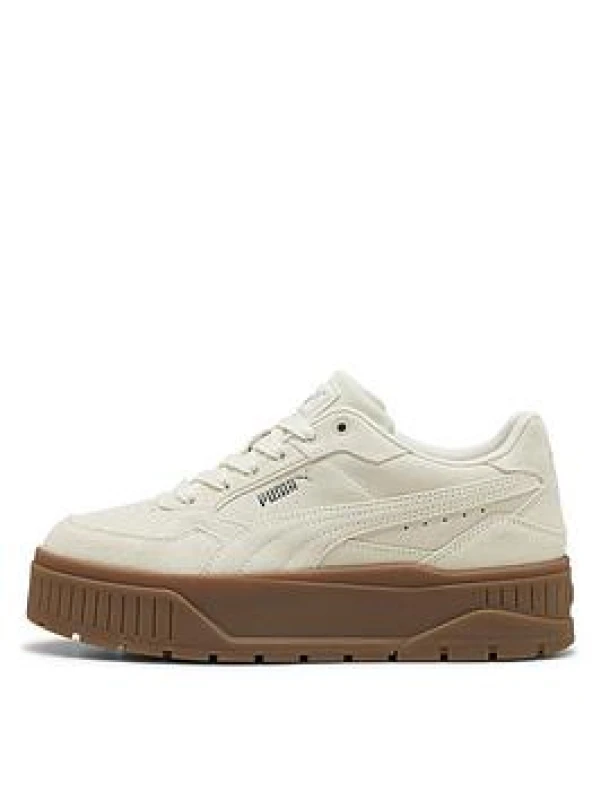 Image of Puma Karmen Ii Idol Sd Low-Top Trainers Womens - White White 5
