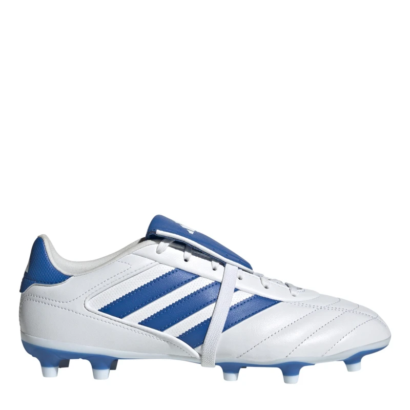Image of adidas Unisex Kids Copa Firm Ground Football Boots Wht/Bright Ryl unisex 5 (38)