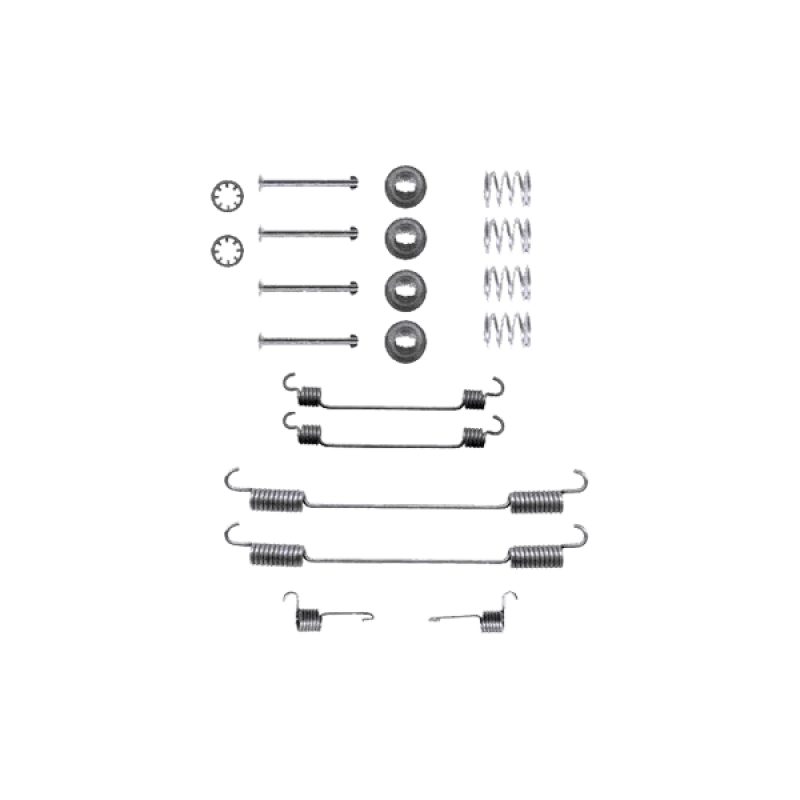 Image of Bosch Accessory Kit, brake shoes with spring 1 987 475 300 TOYOTA,NISSAN,Yaris Schragheck (_P9_),RAV 4 III (ACA3_, ACE_, ALA3_, GSA3_, ZSA3_)