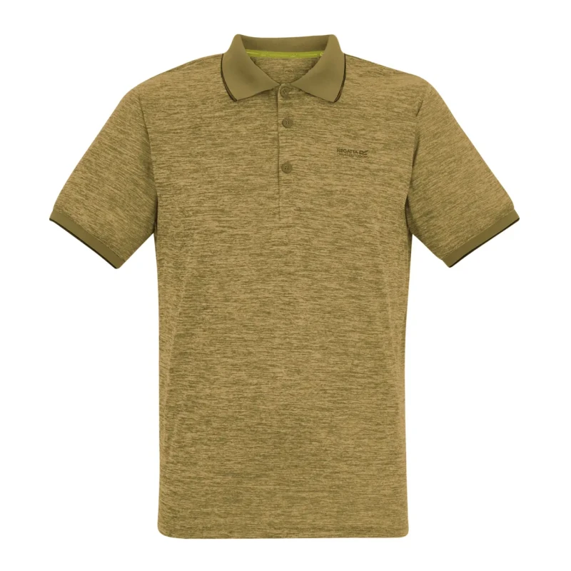 Image of Jersey polo shirt Regatta Remex II Marron Male M
