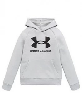 Image of Urban Armor Gear Boys Rival Fleece Hoodie - Grey/Black Size M 9-10 Years