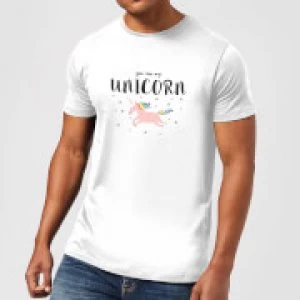 Image of You Are My Unicorn T-Shirt - White - 5XL