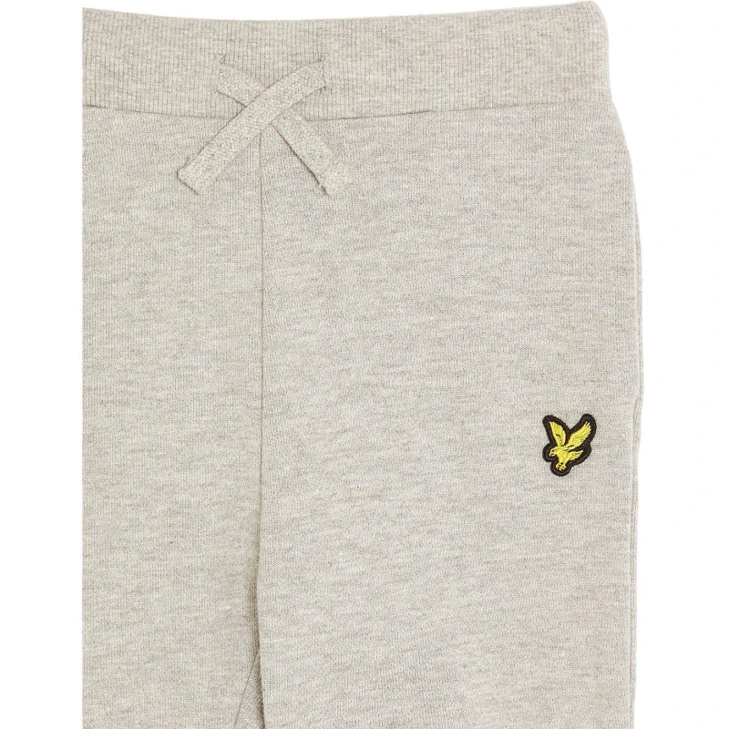 Image of Lyle and Scott Kids Hoodie and Jogger Set Light Grey D24 male 18-24 Mnth