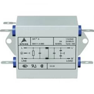 Image of EMI filter flame retardant 250 V AC 6 A 1.8 mH L