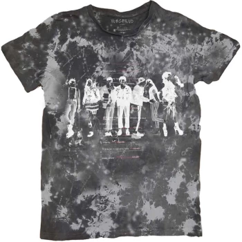 Image of Yungblud - Weird Tracklist Unisex X-Large T-Shirt - Grey