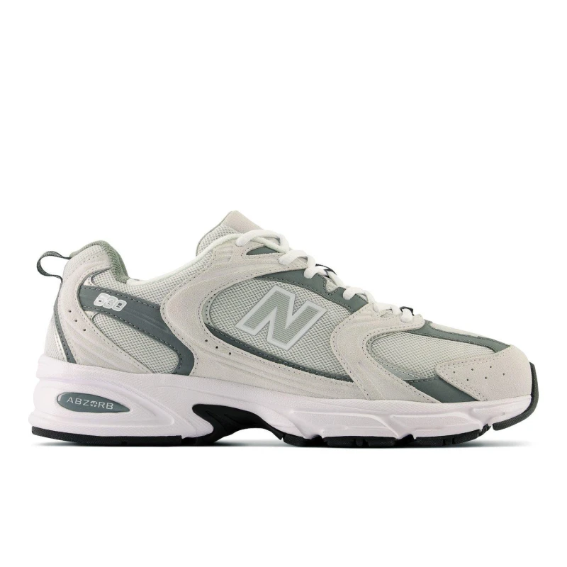Image of New Balance Gey Matter With Harbor Grey And Silver Metallic 530 Shoes grey Female 6 220584UK