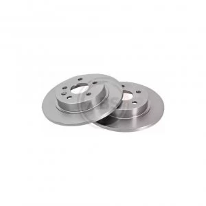 Image of Rear Pair (2x) of Brake Disc A.B.S. 18035