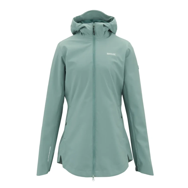 Image of Womens waterproof jacket Regatta Natalina Vert Female 38