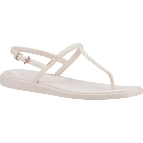 Image of Crocs Womens Miami Lightweight Thong Flip Flops UK Size 4 (EU 36-37) Dew CRC517-DEW-4
