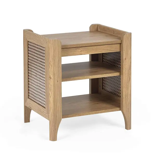 Image of Julian Bowen Sydney Lamp Table With Removable Shelf SYD006