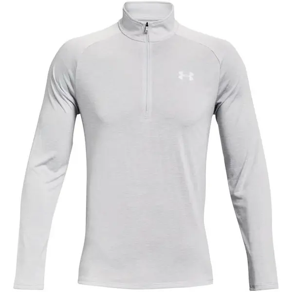 Image of Under Armour Tech Half Zip Top Mens Long Sleeve Performance T-Shirts S Purple 62000774350