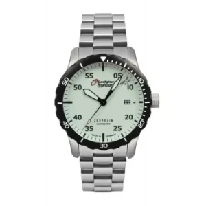 Image of Zeppelin 7268M5 Eurofighter Typhoon Steel Bracelet Wristwatch