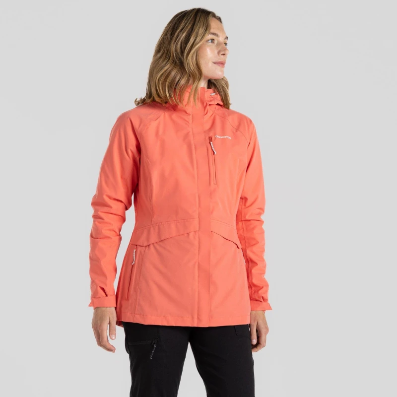 Image of Craghoppers Caldbeck Jacket Deep Coral female 10