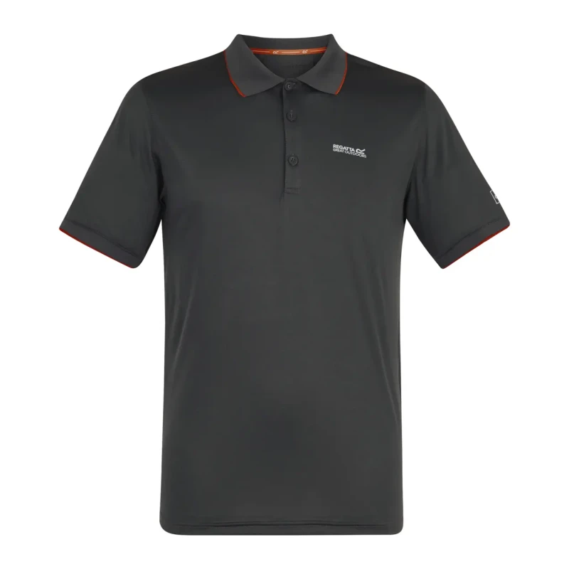 Image of Jersey polo shirt Regatta Remex II Gris Male M