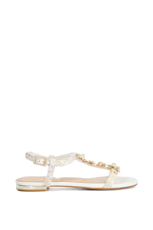 Image of Dune London Womens 'Nature' Sandals Size: 5 Multicolor Female 5