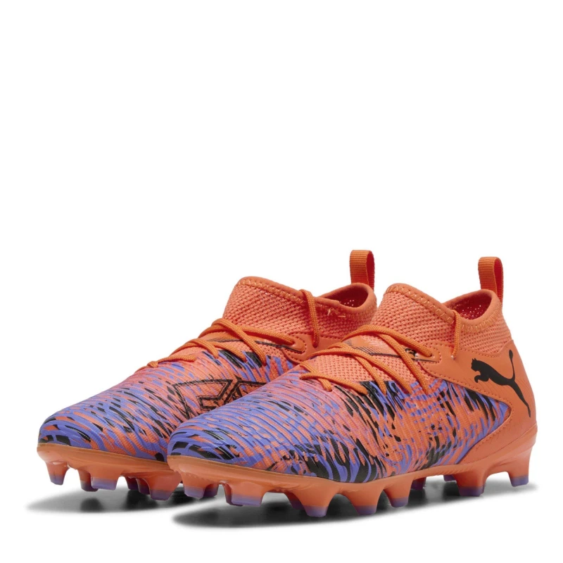 Image of Puma Puma Future 8 Match Junior Artificial Ground Football Boots - Orange 5 Male