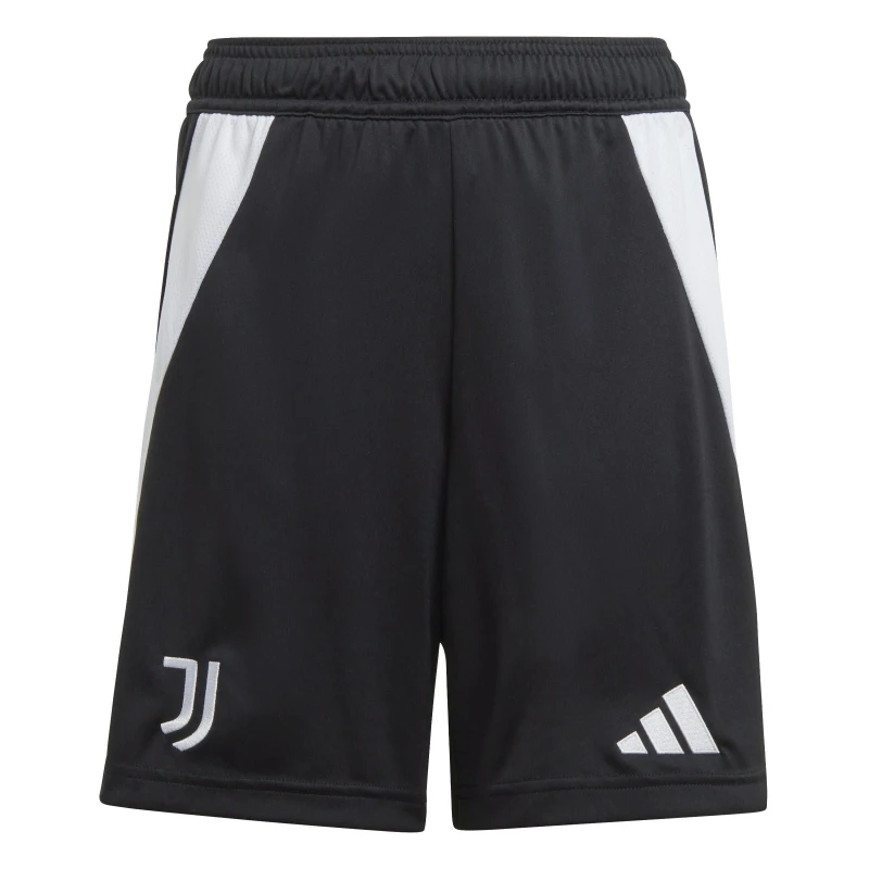 Image of adidas Juventus Home Shorts 2024 2025 Juniors Black/White male 15-16 Years