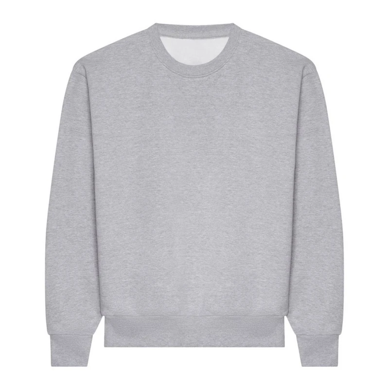 Image of AWDis Mens Signature Heavyweight Sweatshirt in Grey Size: Medium Grey Male M
