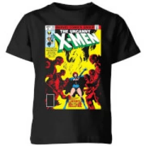 Image of X-Men Dark Phoenix The Black Queen Kids T-Shirt - Black - 9-10 Years