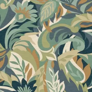 Image of Belgravia Decor Belgravia Decor Casa Floralwallpaper Green