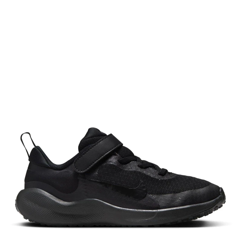 Image of Nike NIKE REVOLUTION 7 (PSV) Triple Black male C7 (25)
