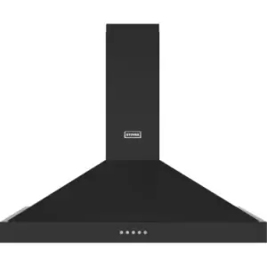Image of Stoves Sterling ST STERLING CHIM 110PYR BLK Chimney Cooker Hood - Black