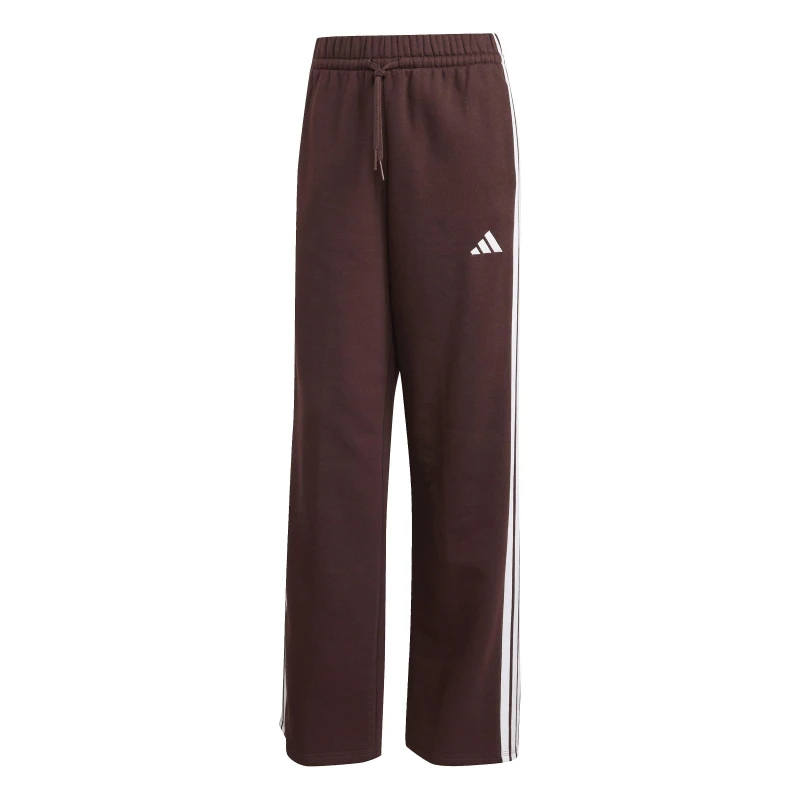 Image of adidas Essentials Wide Leg Fleece Pant Womens Brown female L (16-18)