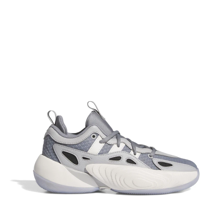 Image of adidas Kids Trae Unlimited Basketball Trainers Grey Three male 3.5 (36)
