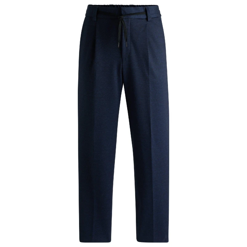 Image of Hugo Gos241F1J Trousers Dark Blue male 30R