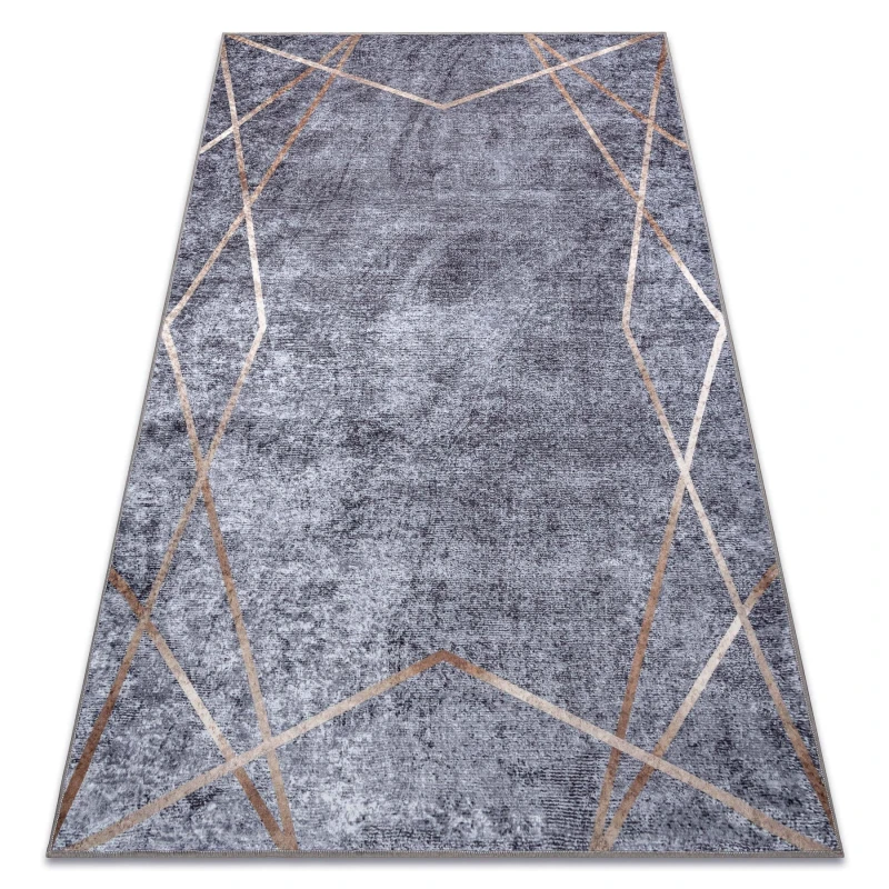 Image of RugsX Miro Rug in Grey Size: 160cm x 220cm Grey Unisex 160cm x 220 cm