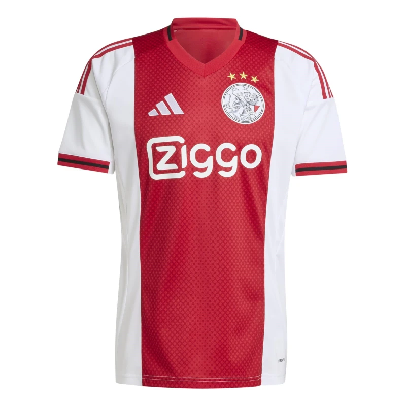 Image of adidas Ajax Home Shirt 2025 2026 Mens White male S