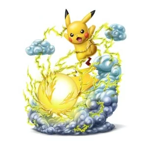 Image of Pikachu Pokemon Deluxe Collectors FX Figurine