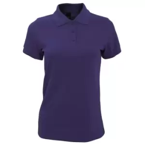 Image of SOLs Womens/Ladies Prime Pique Polo Shirt (XL) (Dark Purple)