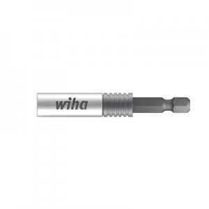 Image of Wiha CentroFix SuperSlim 39134 CentroFix super slim quick-change holder, magnetic, Form E 6.3 Laenge 66mm Antrieb 1/4 (6.35 mm)