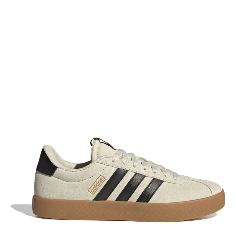 Image of adidas VL COURT 3.0 Shoes Mens Alum/Blk/Gld male 9 (43.3)